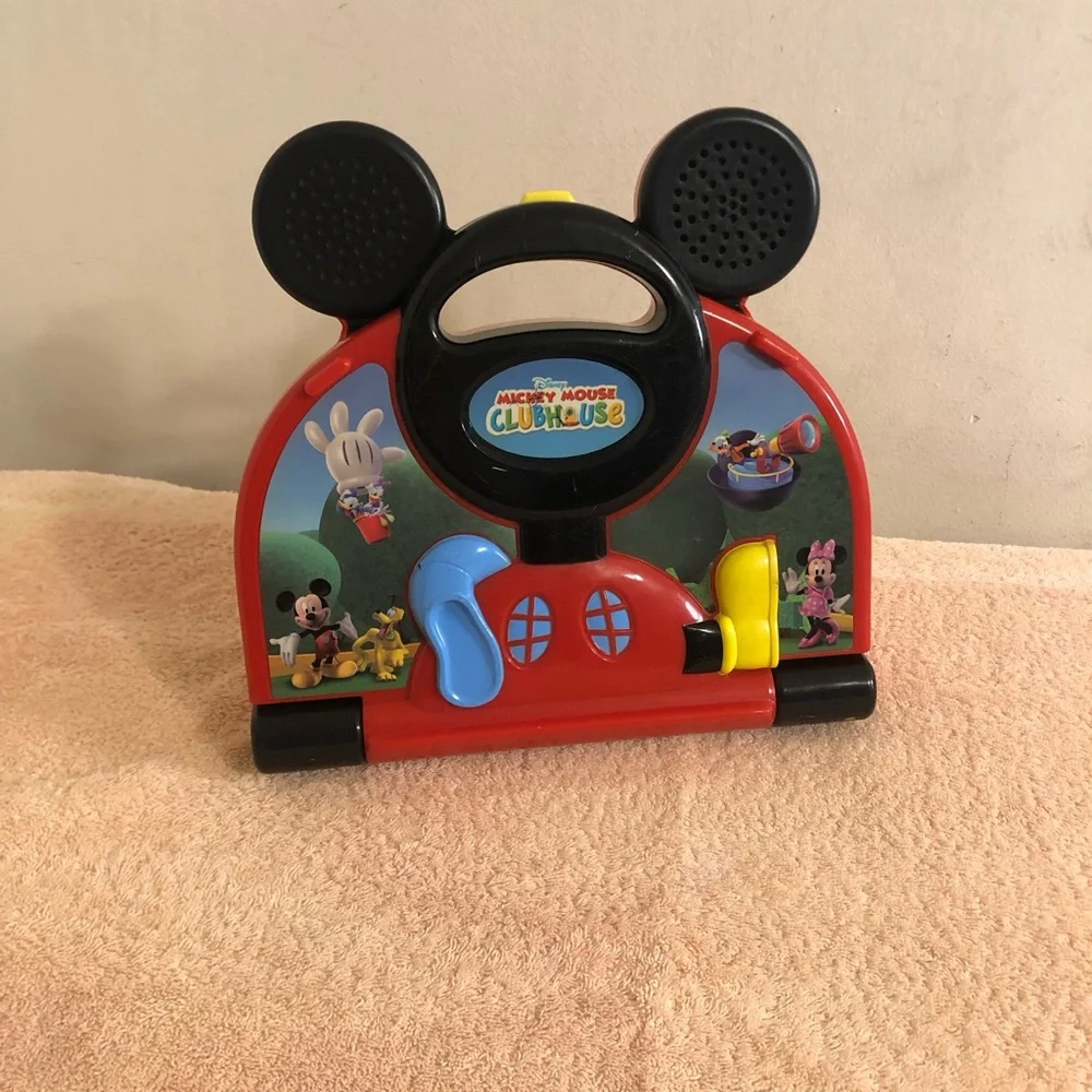 Vtech Mickey Mouse Clubhouse Mousekadoer Laptop #1039 WORKS